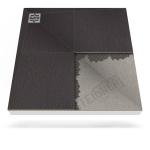 Barrier-free shower tray with a decentralized drain Mineral BASIC Steigner nr.1